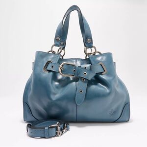 As Is" Patricia Nash Discovery Sarzana Leather Crossbody